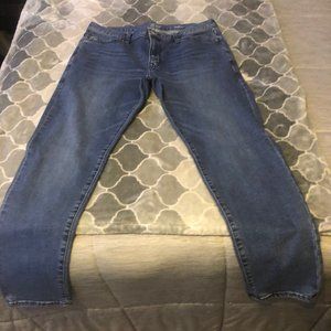 BANANA REPUBLIC JEANS 34X28 MEDIUM WASH